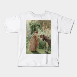 Anne Lister & Ann Walker + painting Kids T-Shirt